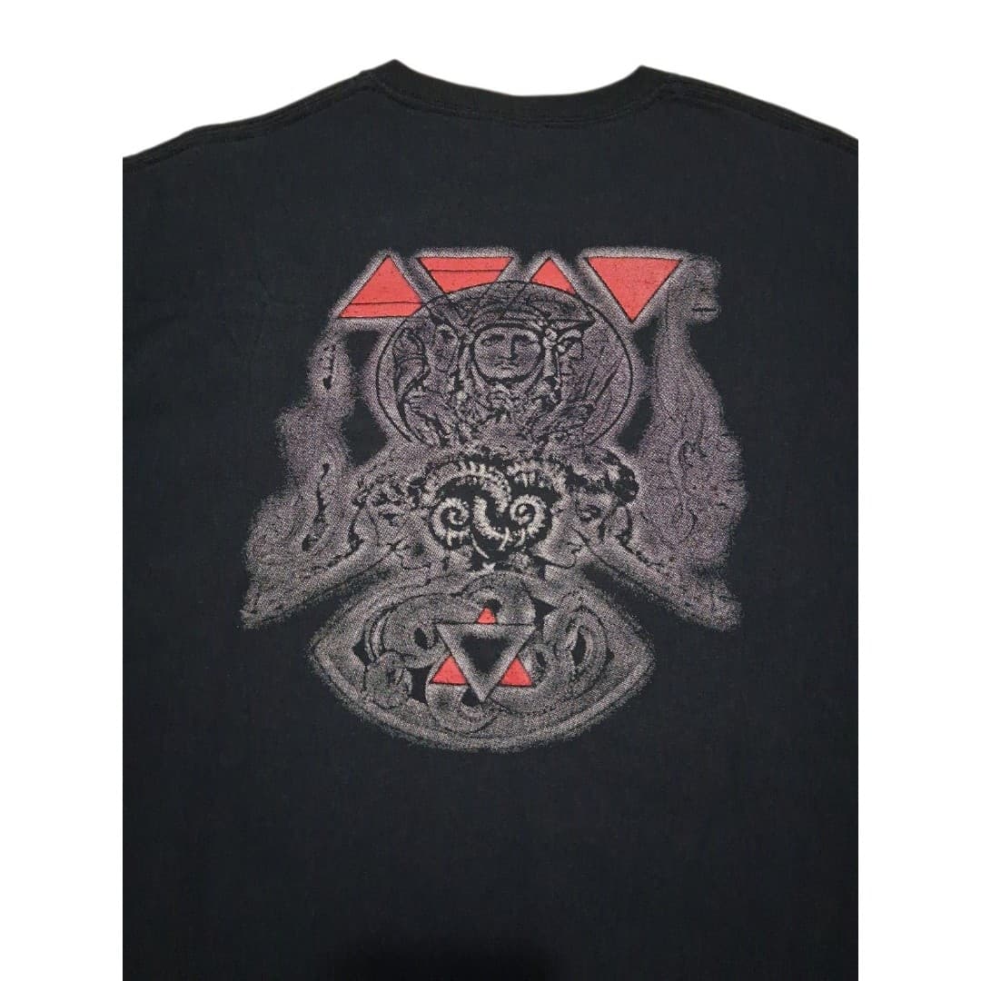 EGALITY Black Band T-Shirt Size XL Short Sleeve Graphic Tee Men's 100% Cotton - Thumbnail 5