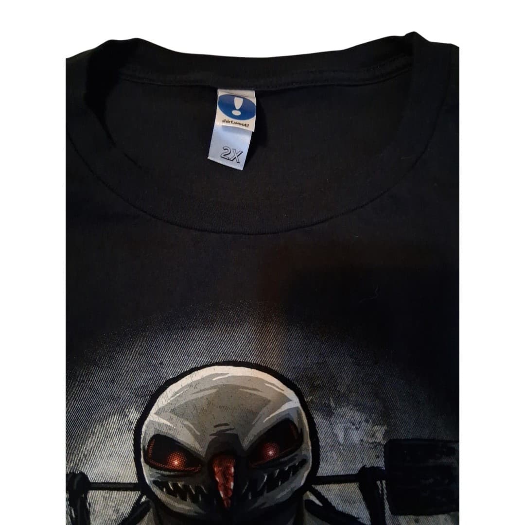 Frosty The Revenge Seeking Snowman Winter Christmas Horror T-Shirt Size XXL - Thumbnail 4