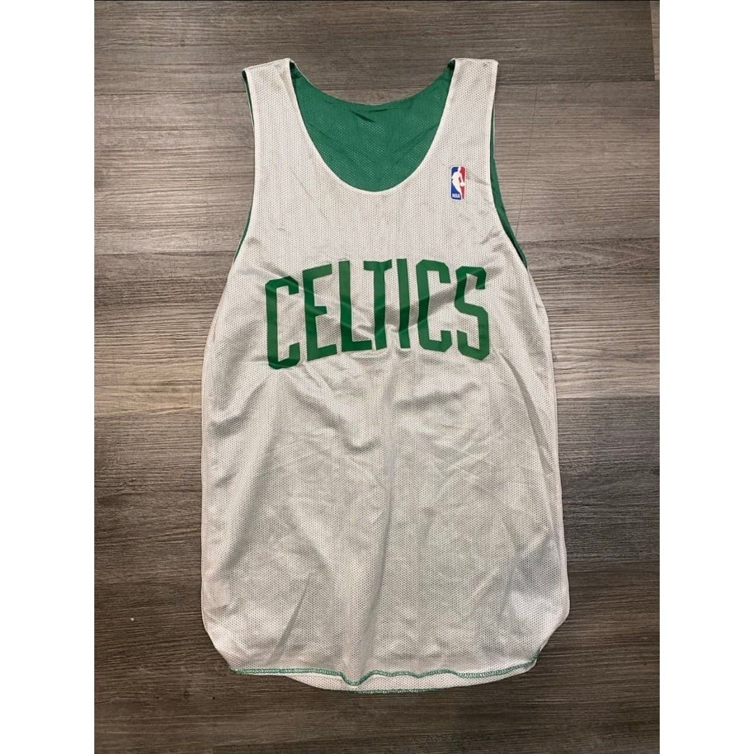 Vintage Boston Celtics Reversible Jersey Don Alleson Athletics Adult Small - Thumbnail 2