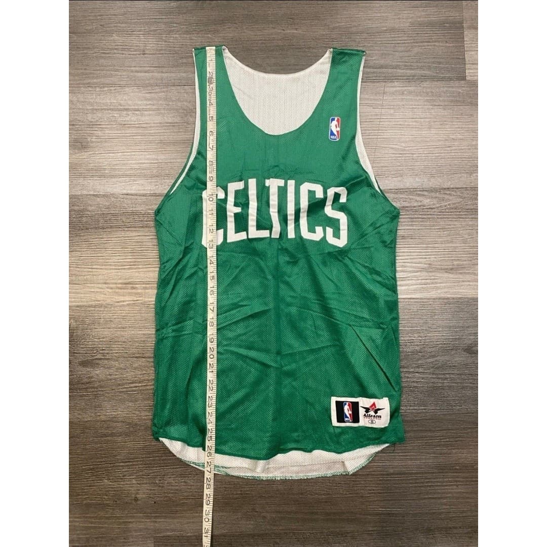 Vintage Boston Celtics Reversible Jersey Don Alleson Athletics Adult Small - Thumbnail 5