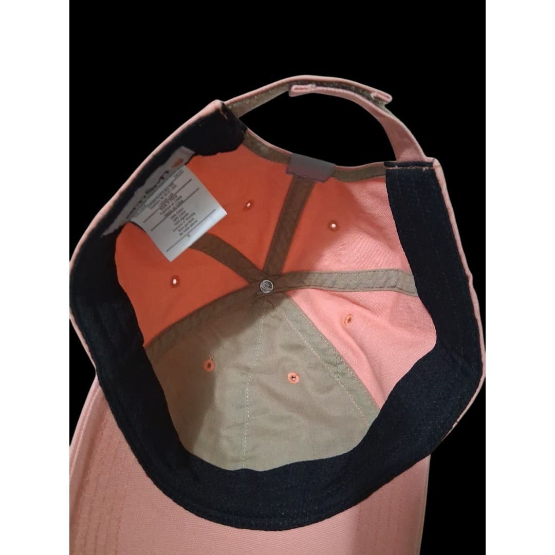 Carhartt Women's Odessa Graphic Cap Hat Coral Haze One Size Adjustable - Thumbnail 3