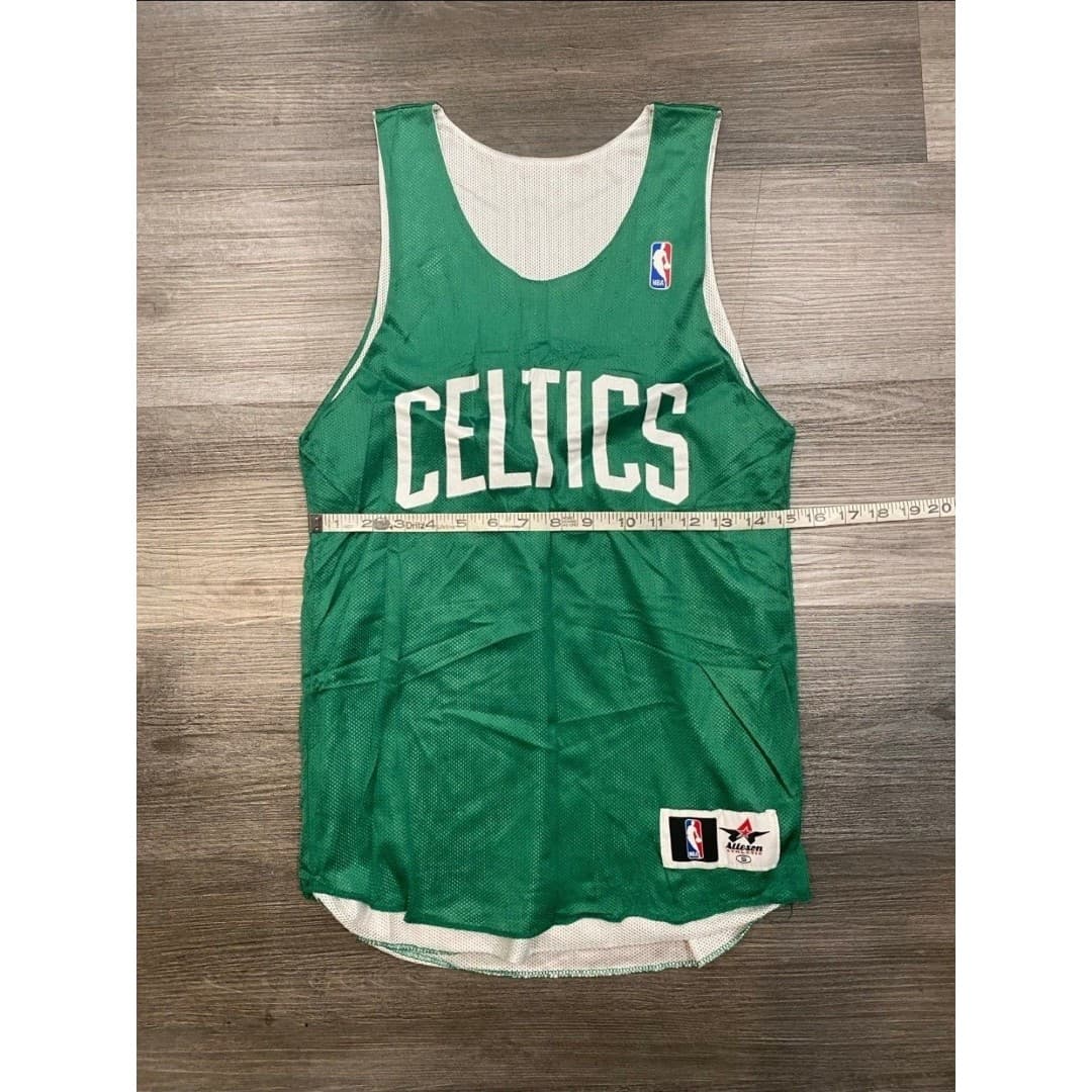 Vintage Boston Celtics Reversible Jersey Don Alleson Athletics Adult Small - Thumbnail 6