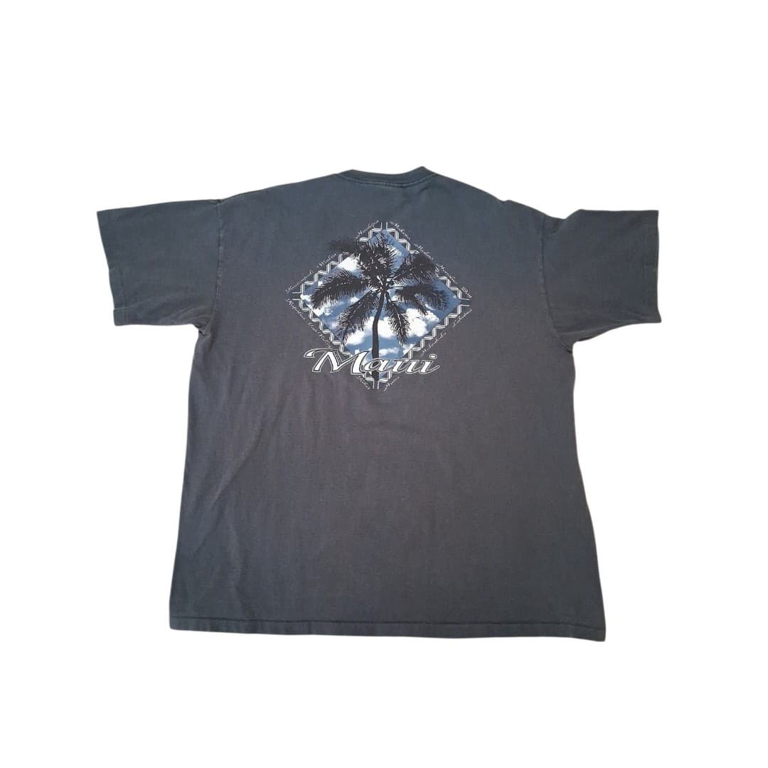 Vintage Surf MAUI Single Stitch 90's T-Shirt Size XXL SofTee Tag Hawaiian Surf - Thumbnail 4
