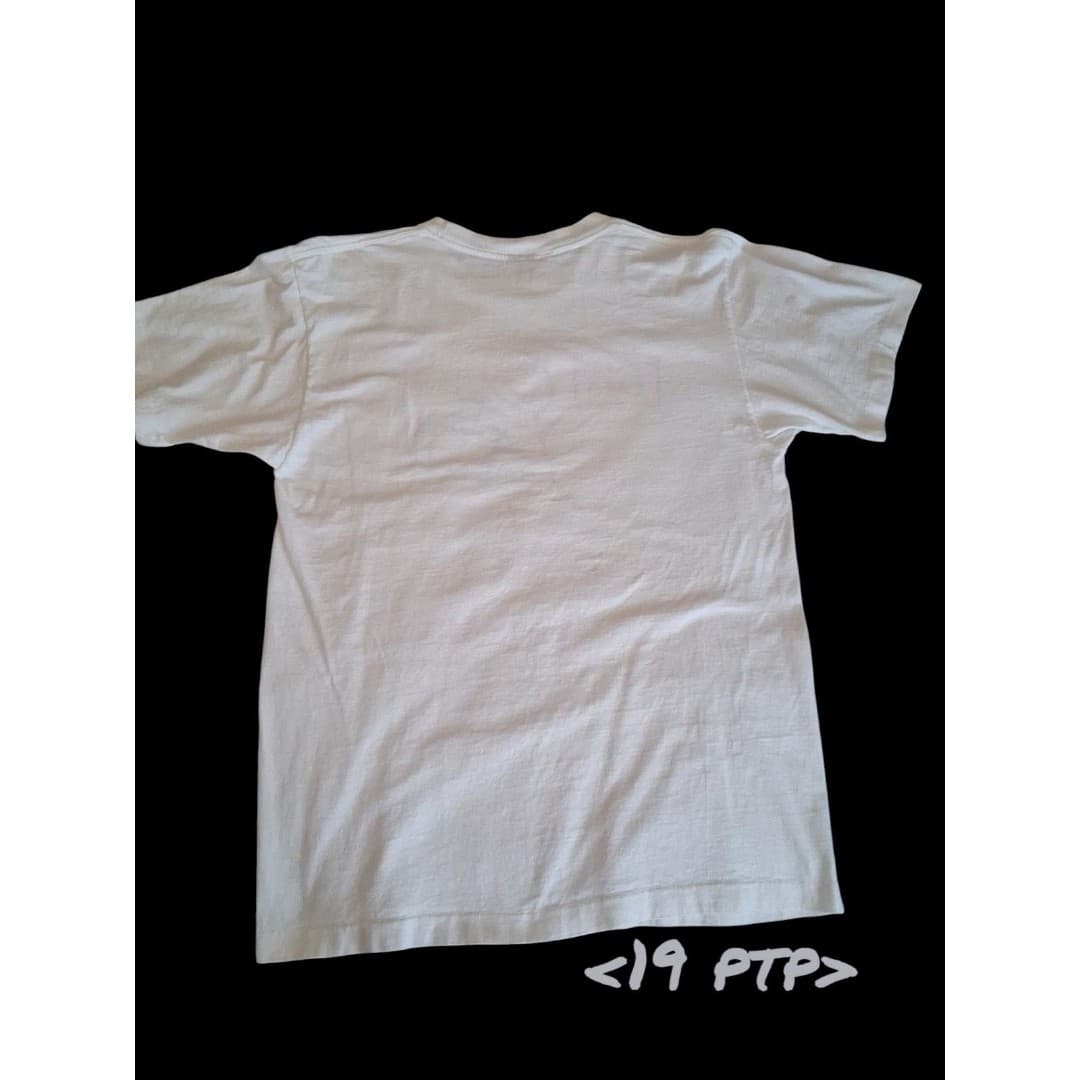Vintage 80s Single Stitch Graphic Tee Shopping Shirt Size Large - Thumbnail 6