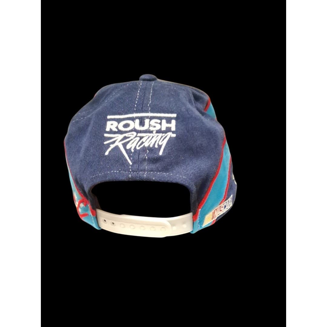 Vintage NASCAR Mark Martin #6 Roush Racing Snapback Hat Cap Valvoline Chase - Thumbnail 3