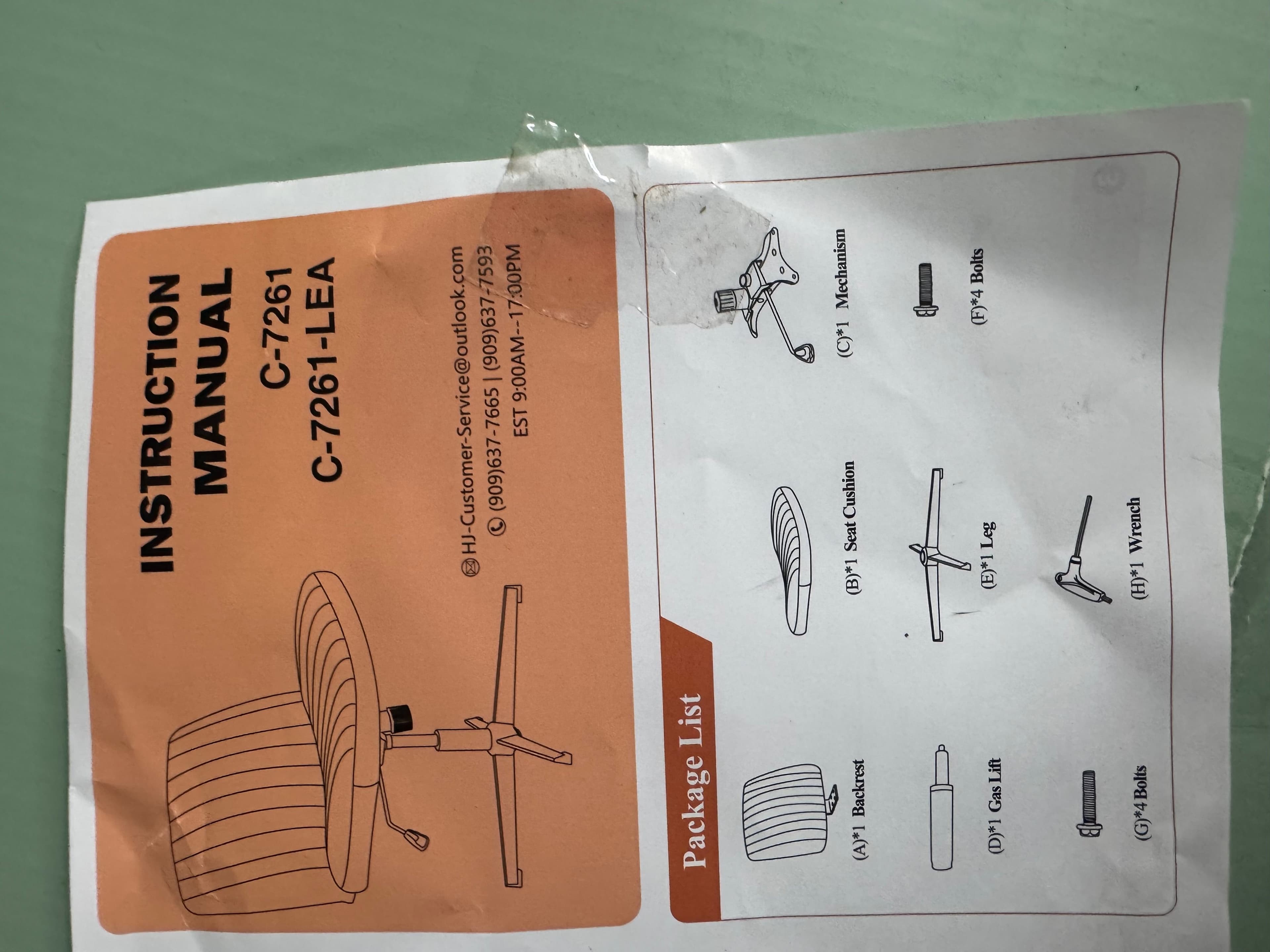 Adjustable Swivel Office Chair with Ribbed Upholstery - Thumbnail 5