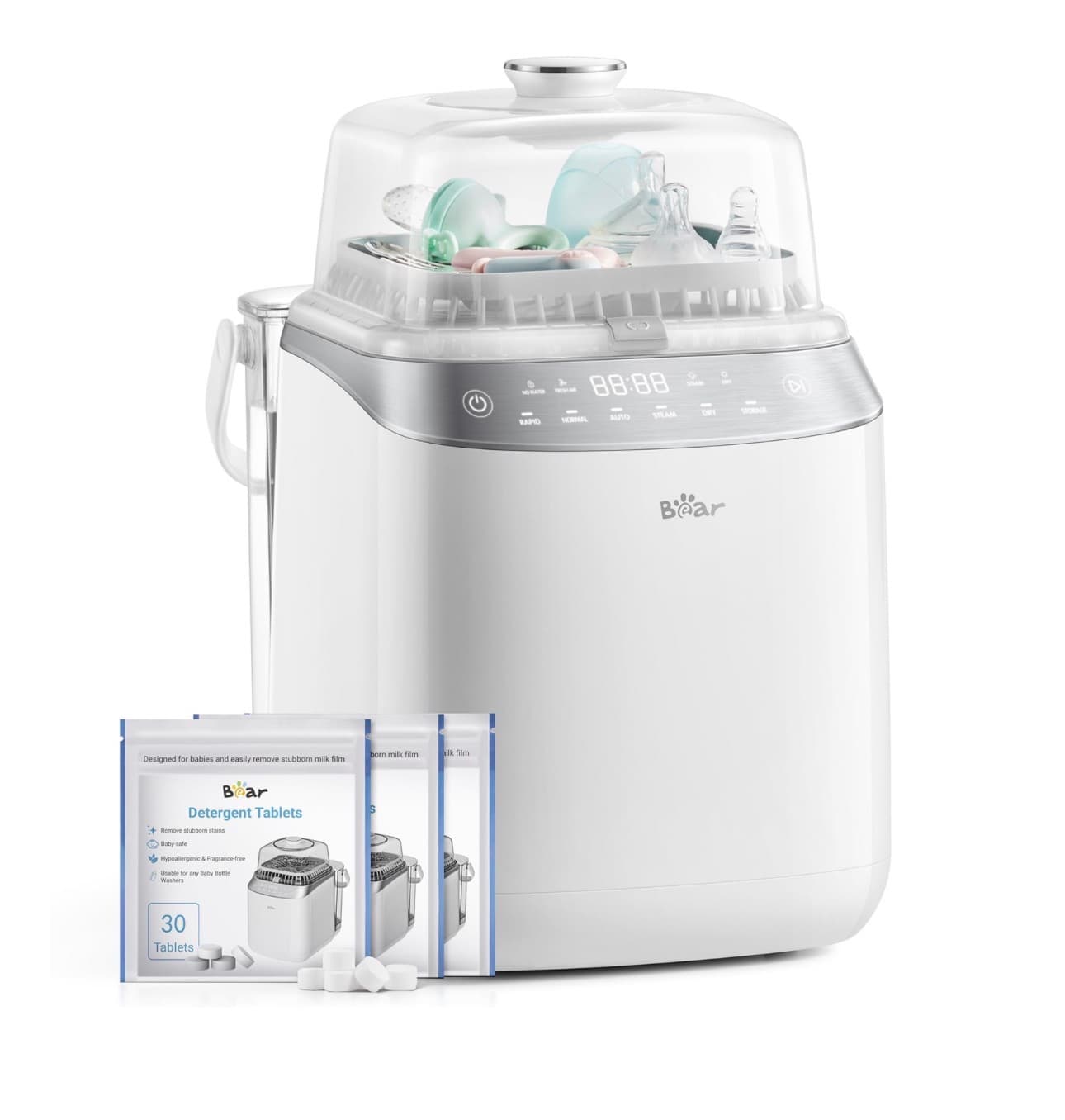 New Bear Baby Bottle Sterilizer Washing Machine - Image 1