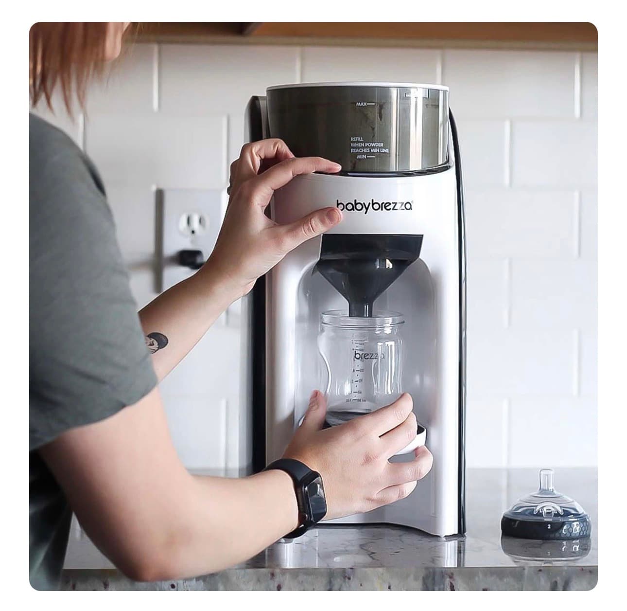 Baby Brezza Formula Pro Advanced Baby Formula Dispenser - Thumbnail 10