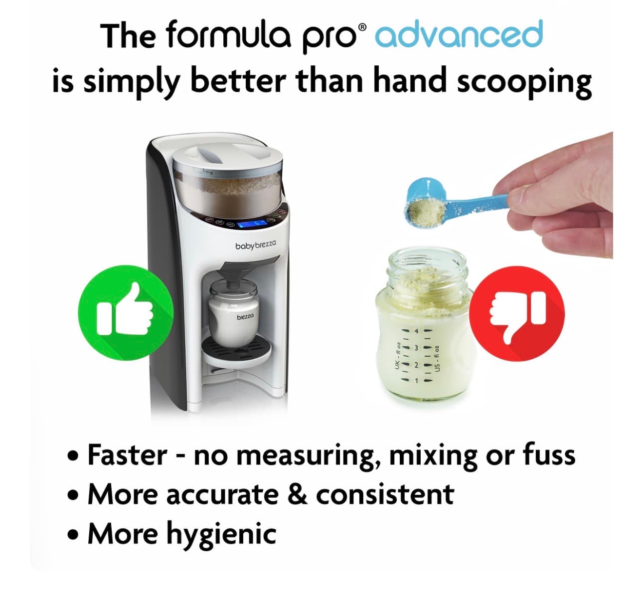 Baby Brezza Formula Pro Advanced Baby Formula Dispenser - Thumbnail 7