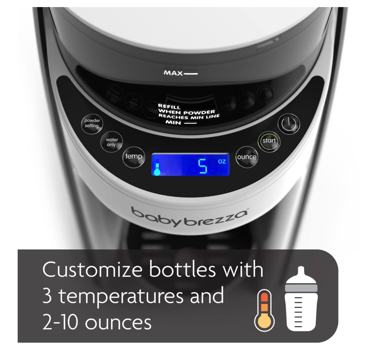 Baby Brezza Formula Pro Advanced Baby Formula Dispenser - Thumbnail 4