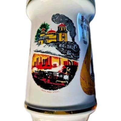 1871 Alabama Centennial Cup with Historical City Art Co. Vintage Mug Rare - Image 1