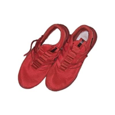 PUMA Softride Men's Athletic Sneakers Red Black Low Top Lace Up Mesh Comfort - Thumbnail 5