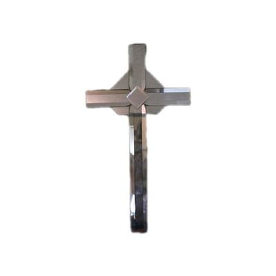 Mirrored Wall Cross - Image 1