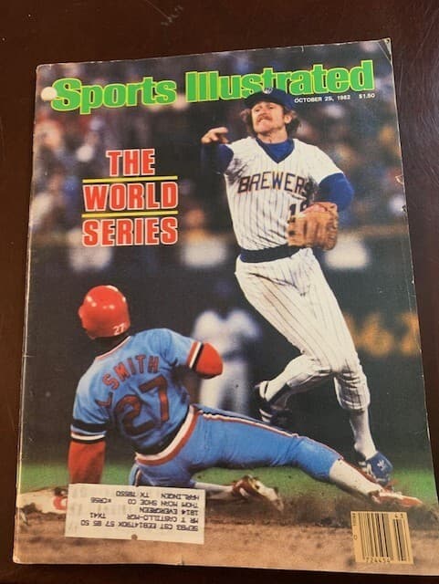 1982 Sports Illustrated WORLD Series Brewers Cardinals - Image 1