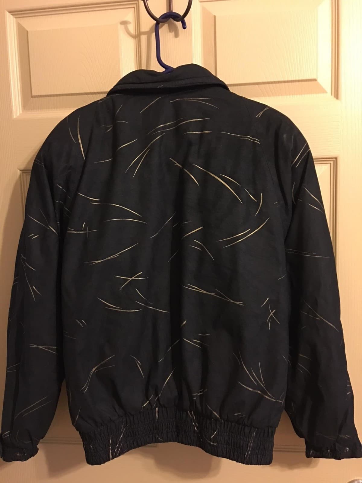 skea Paris/Vail Ladies Faux Suede Jacket Black Size 4 Zip Snap Collared - Thumbnail 2