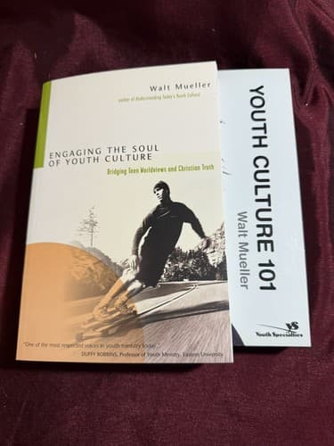 2 books Walt Mueller Youth Culture 101 & Engaging the Soul of Youth Culture - Image 1