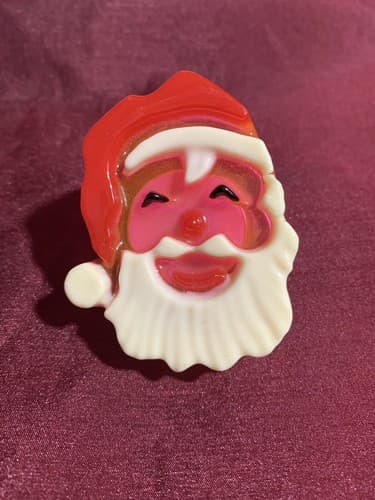 Vintage Santa Claus Christmas Plug in Night Light TESTED - Image 1