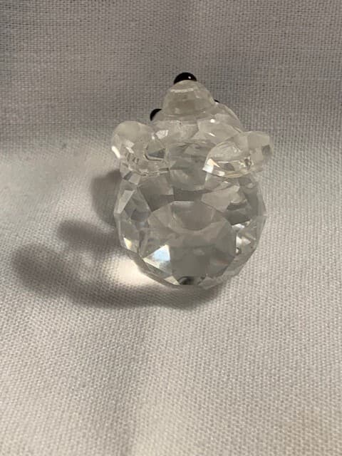 Swarovski Crystal Bear Mini Miniature 1.5" Seated Teddy Bear Figurine Woodland - Thumbnail 5