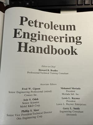 Petroleum Engineering Handbook by H. B. Bradley - Hardcover 1989 2nd Printing - Thumbnail 7