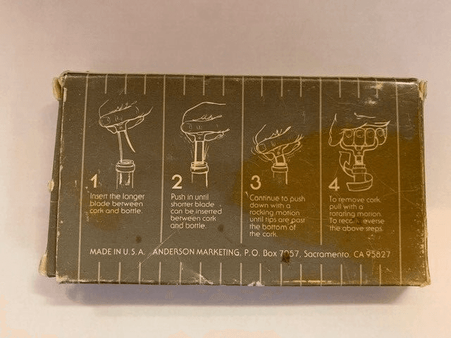 Vintage Cork Puller Renault Original Box - Thumbnail 2