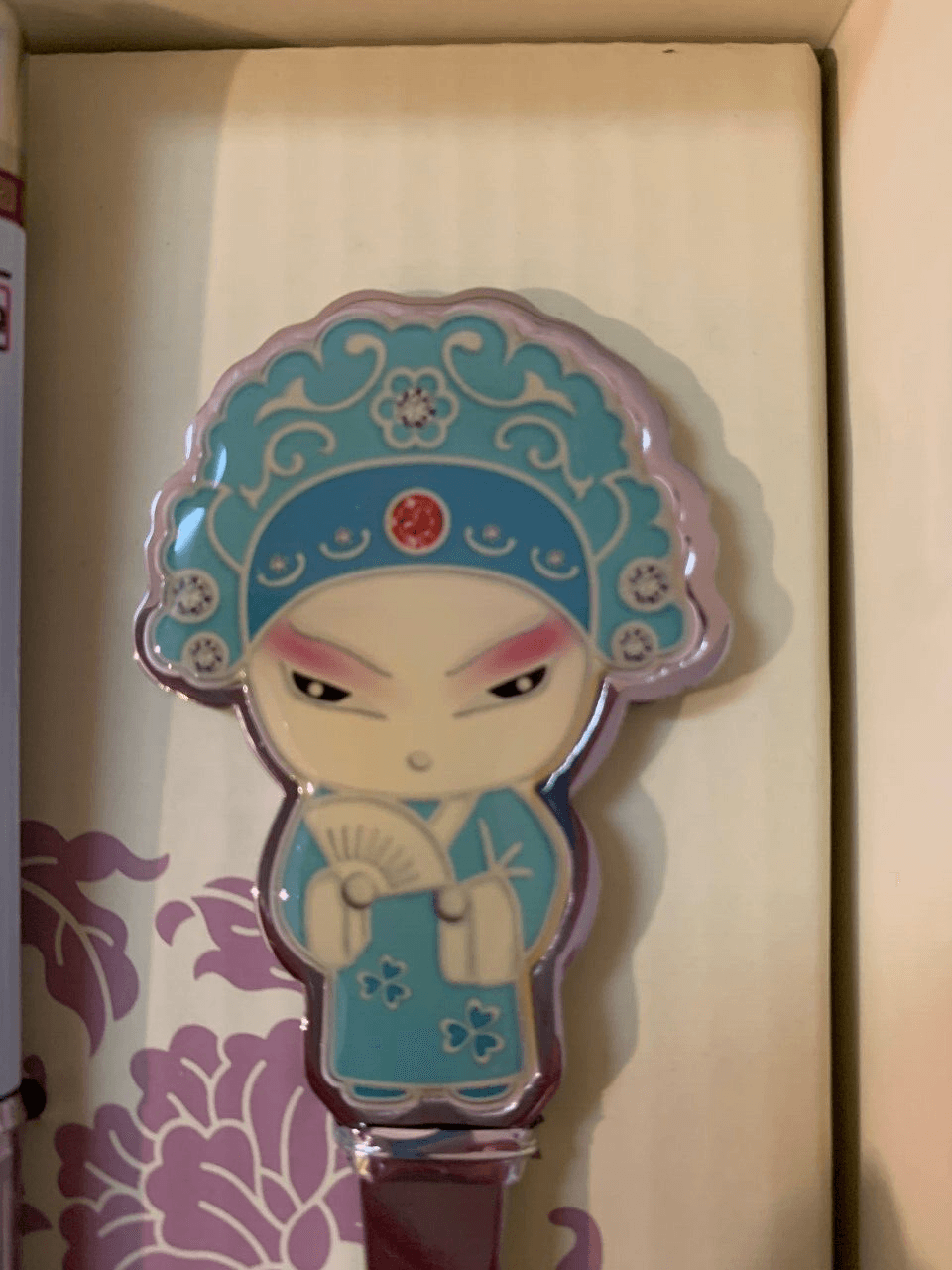 GUO CUI JING JU Opera characters flatware chop sticks silverware - Thumbnail 4