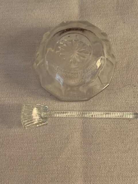Individual Salt Dishes Cellars eight bowls, 7 spoons - Thumbnail 2