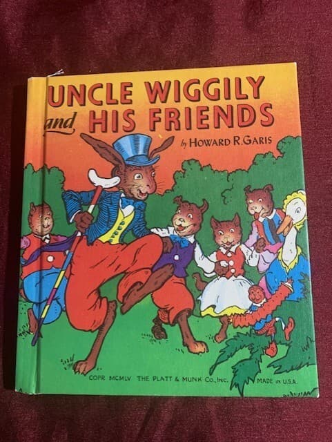 Uncle Wiggily and His Friends 1955 VG+ Children's book Vintage - Image 1