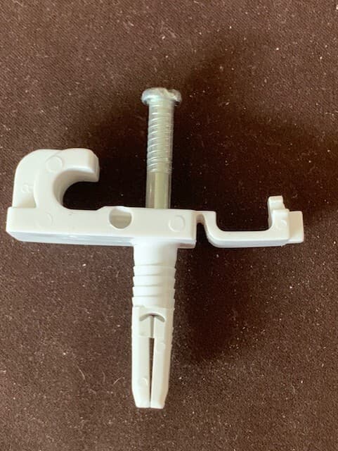 Preloaded back wall clips for wire shelving unbranded new open box - Thumbnail 4