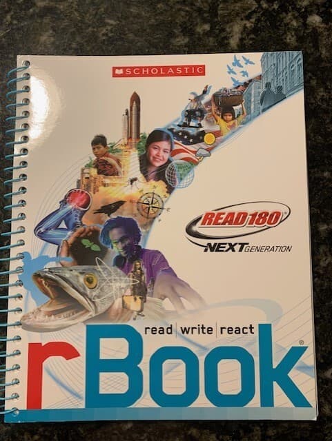 rBook Stage B Read180 Next Generation Scholastic Spiral Bound - Image 1