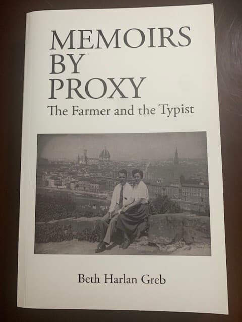 Memoirs by Proxy The Farmer the Typist Paper back Beth Harlan Greb - Image 1