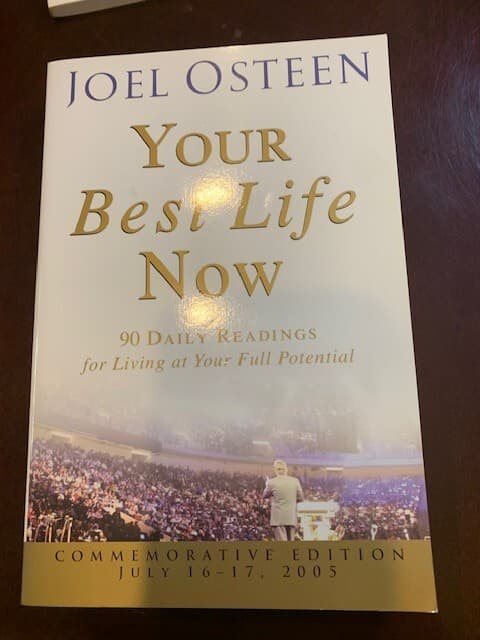 Joel Olsteen Your Best Life Now Commemorative Edition Paperback 2005 - Image 1
