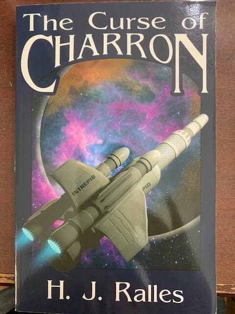 The Curse of Charron Trade paperback H J Ralles autographed - Image 1