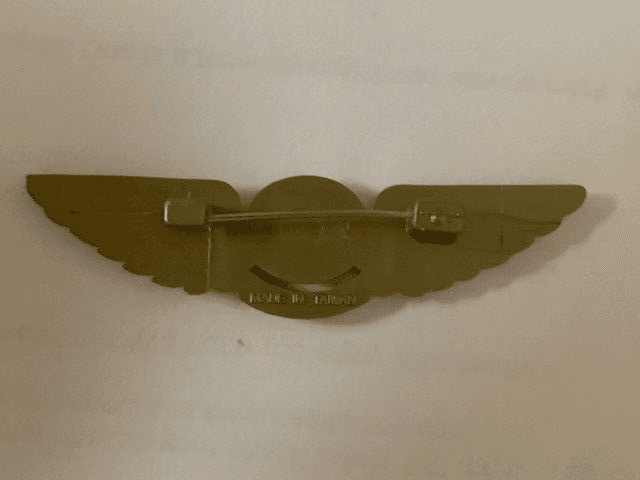 Continental Airlines Pin Wings - Plastic - Pin Back - Thumbnail 3