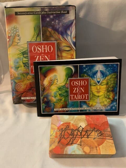 Osho Zen Tarot Transcendental Game of Zen 79 cards, book, in clamshell - Thumbnail 2