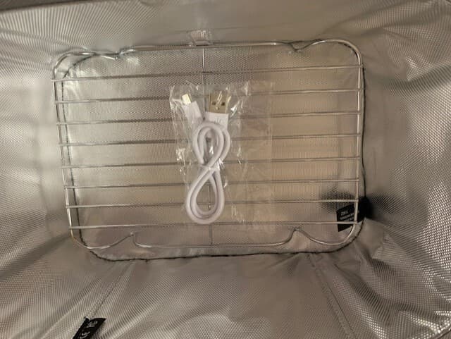 Mundi UVC LED Sanitizer Zippered Case Bag Gray - Thumbnail 3