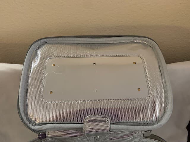 Mundi UVC LED Sanitizer Zippered Case Bag Gray - Thumbnail 4