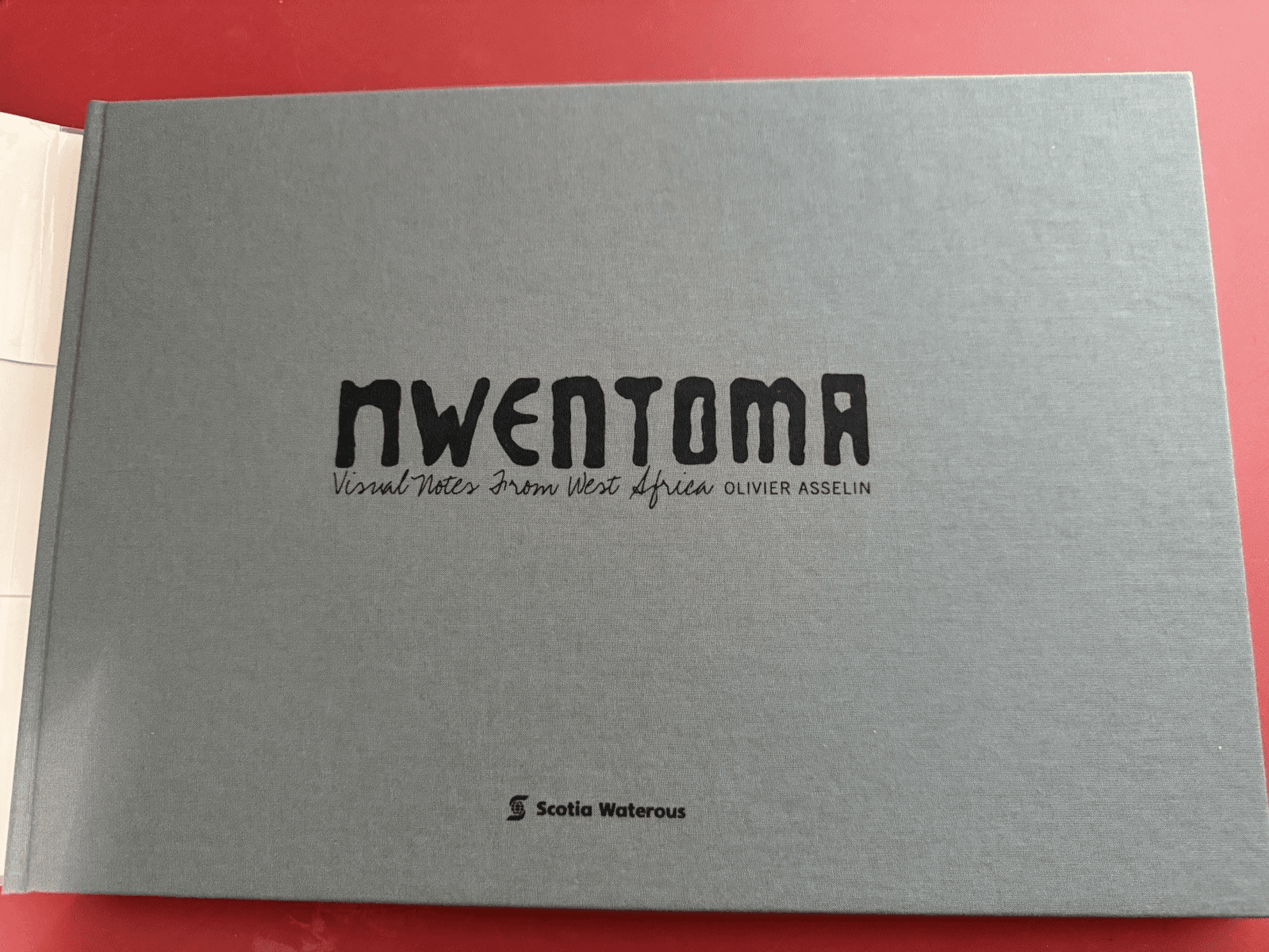 Nwentoma Visual Notes From West Africa Olivier Asselin Ltd Edition HB - Thumbnail 4