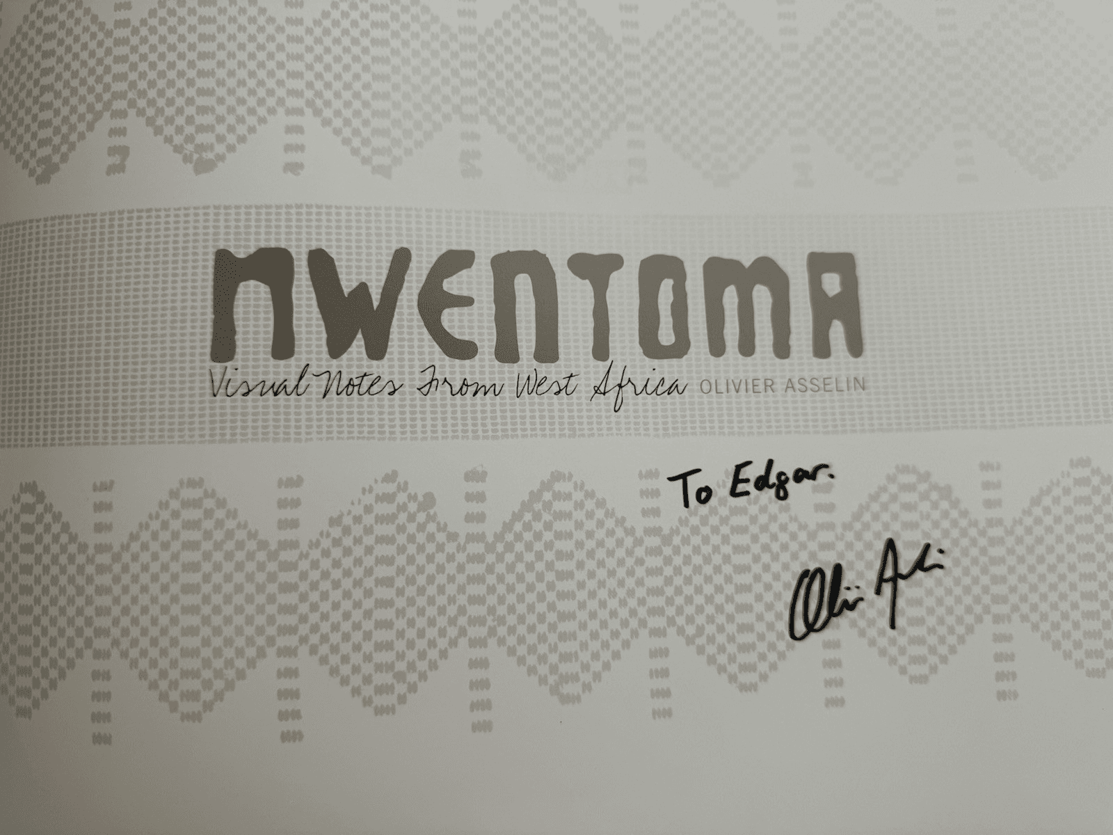 Nwentoma Visual Notes From West Africa Olivier Asselin Ltd Edition HB - Thumbnail 5