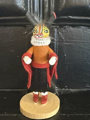 Kachina Doll Hopi Native American Chipmunk '95 BB - Image 1