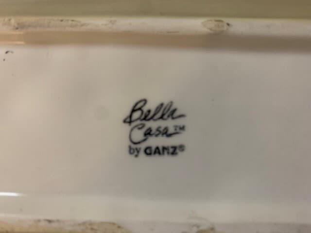 Bella Casa by Ganz Serving Dish Narrow tray - Thumbnail 2