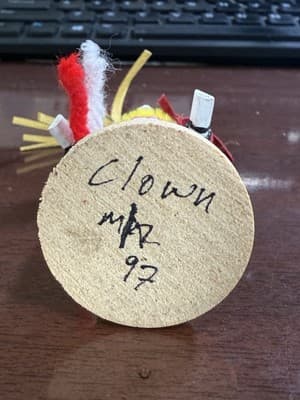 Kachina Doll Hopi Native American Clown Artist M/R 97 - Thumbnail 5