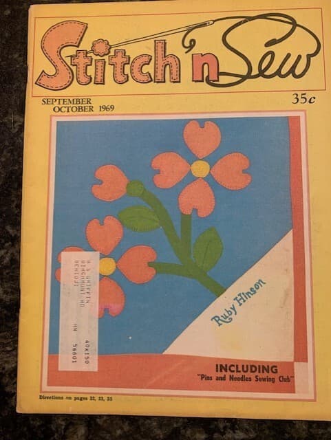 Stitch n Sew Magazine Lot of 2 1969 & 1970 - Thumbnail 2