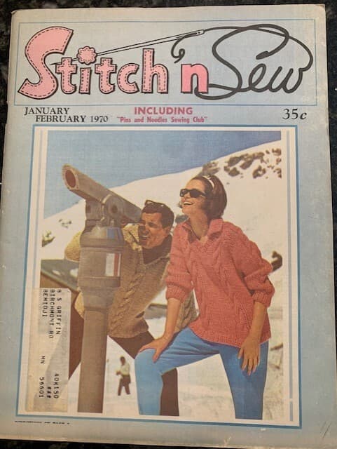 Stitch n Sew Magazine Lot of 2 1969 & 1970 - Thumbnail 3