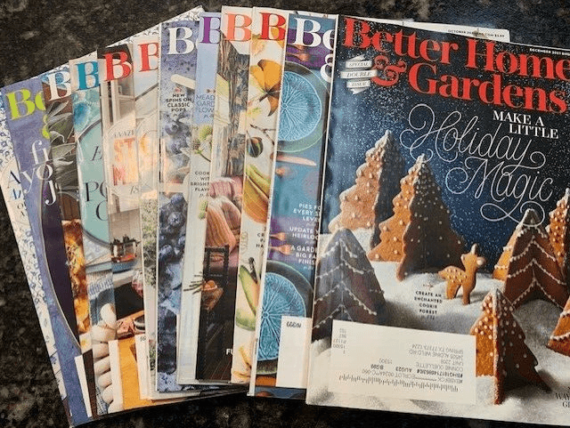 Better Homes & Gardens Magazine 12 issues entire year 2021 - Image 1
