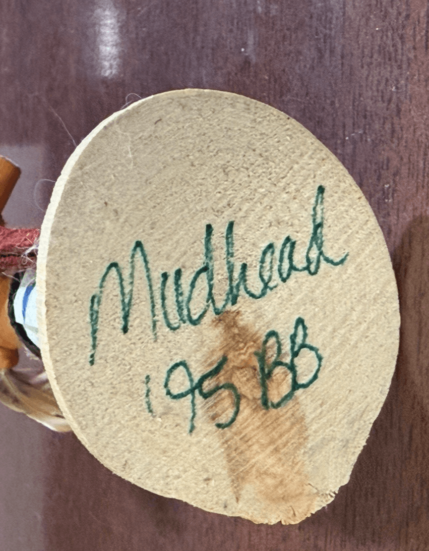Kachina Doll Hopi Native American Mudhead '95 BB - Thumbnail 5