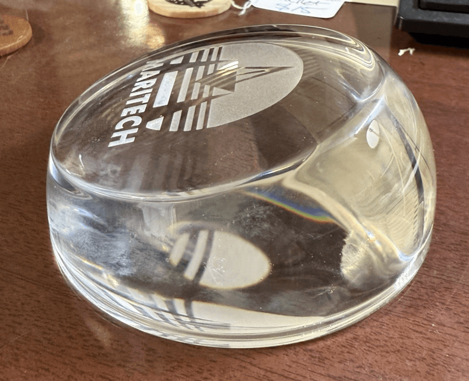 Paperweight MARITECH Glass - Thumbnail 3