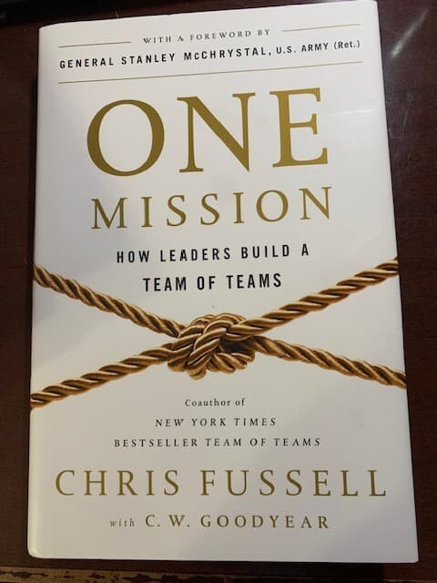 One Mission Chris Fussell Hardback with dust jacket - Image 1