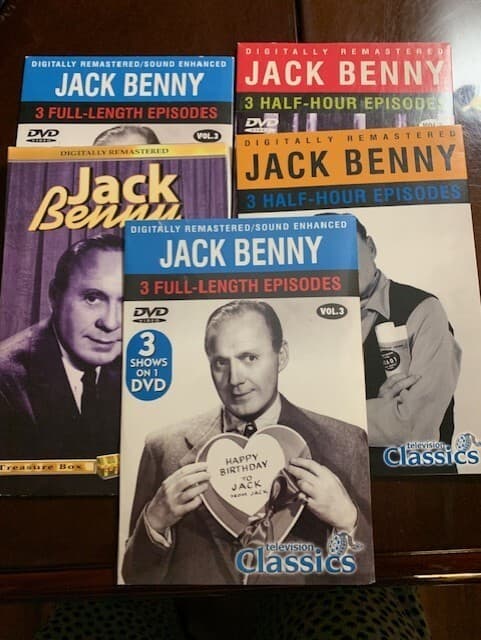 Jack Benny James Cagney Hitchcock Lot of 8 DVDs - Image 1