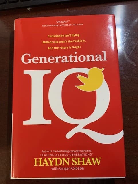 Generational IQ Book Haydn Shaw Hardback with dust jacket - Image 1