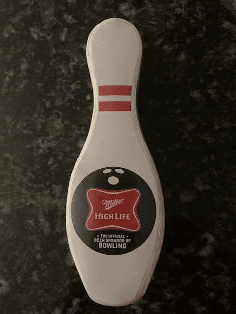Bowling Pin Miller High Life The Official Beer Sponsor Of Bowling XL T-Shirt - Image 1
